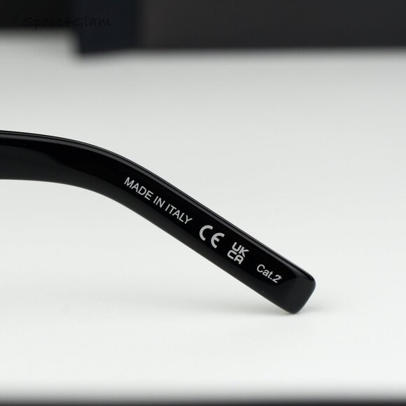 Saint Laurent Women Sunglasses Black Yellow Rectangle SL461 BETTY 008 BRAND NEW main image 7